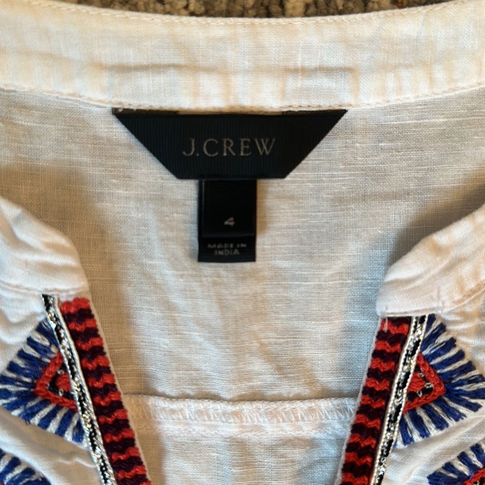 JCrew Linen Top - Picture 9 of 11